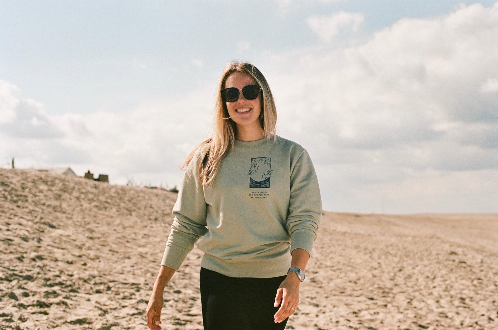 Christelijke Hooba sweater van biologisch katoen en Fairtrade fashion