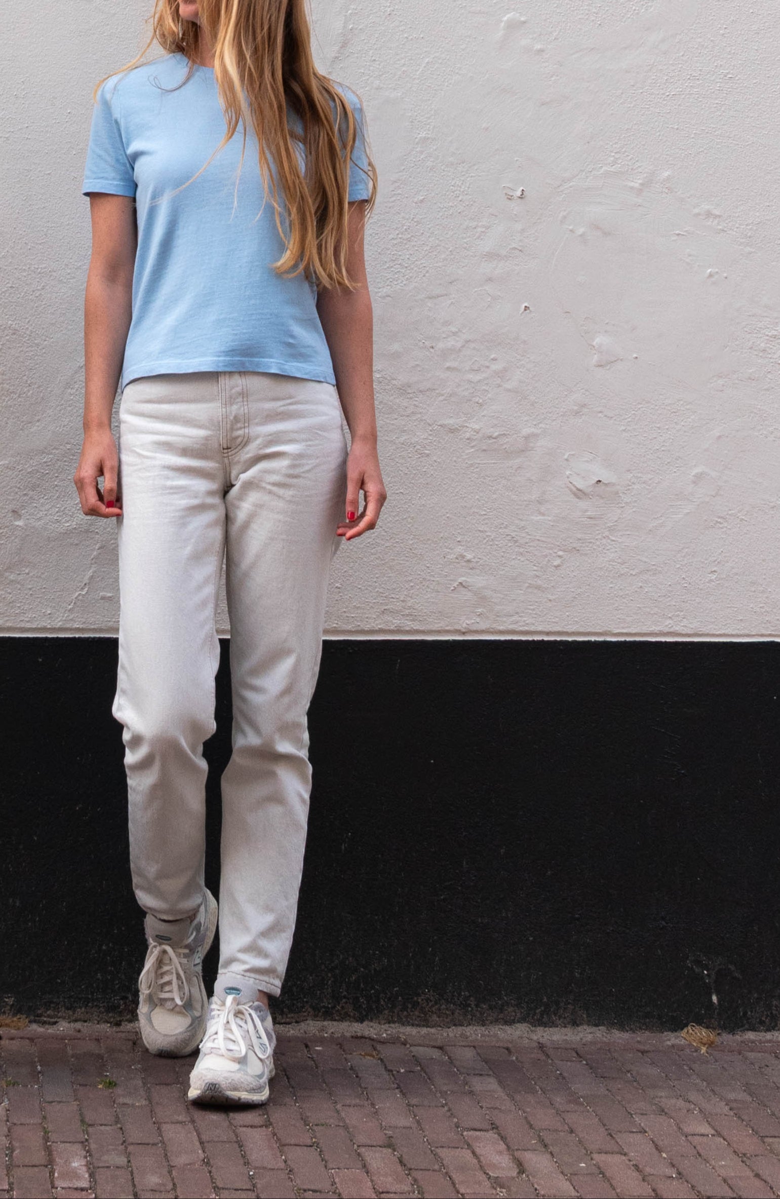 SORA top Hooba blauw